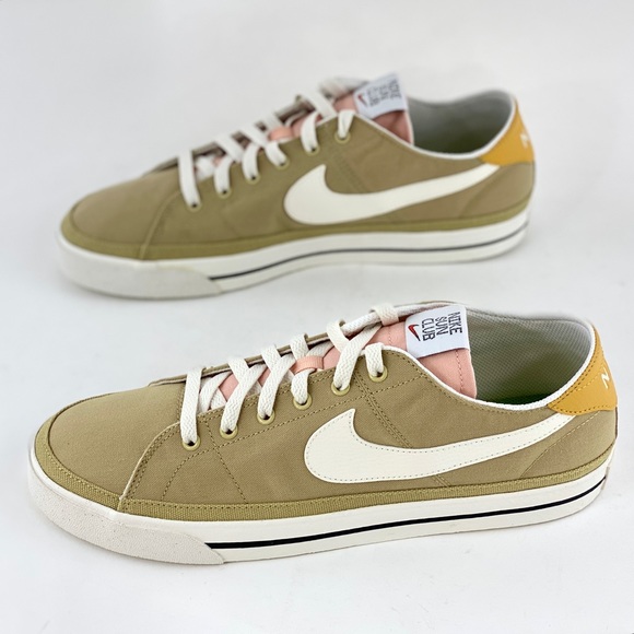 Nike Court Legacy Canvas Next Nature Wheat Sail Men's Sneakers Shoes DV0516-700 - Picture 3 of 12